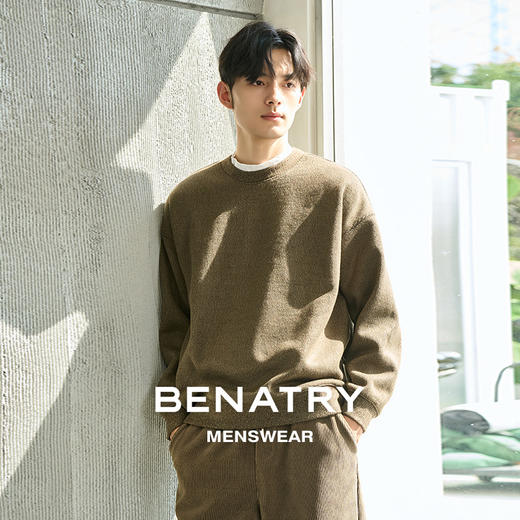 贝纳川冬季圆领卫衣ECP424003775 商品图0