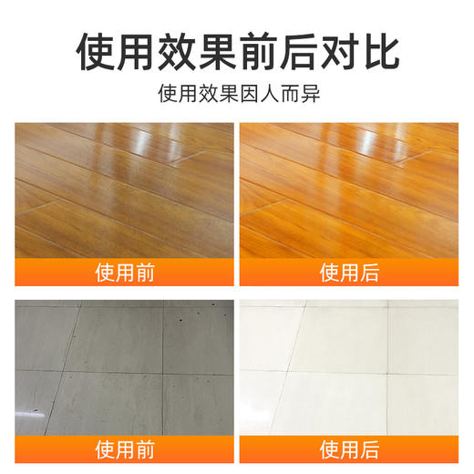 MWS07多效合一，年底地板清洁剂瓷砖抑菌清洗沫剂家用强力去污垢柠檬清洁液大扫除RJ069 商品图3