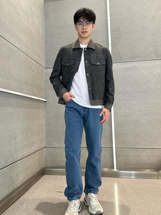 佐丹奴男装PU革外套01074804 商品图1