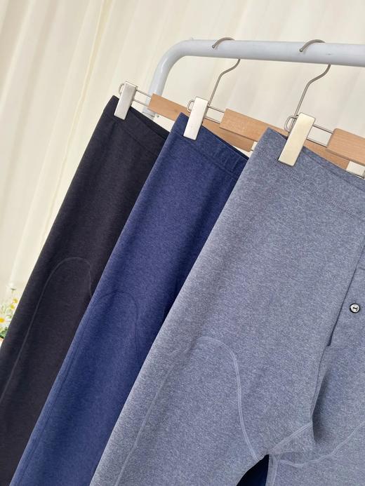 【双重磨毛 亲肤软糯 绵羊毛蚕丝贴片】加绒加厚无束缚保暖裤（男款W4038/女款W4039） 商品图12