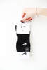 双色拼接+软支撑加固，户外字母提花运动袜原包装中筒袜子C111068 商品缩略图12