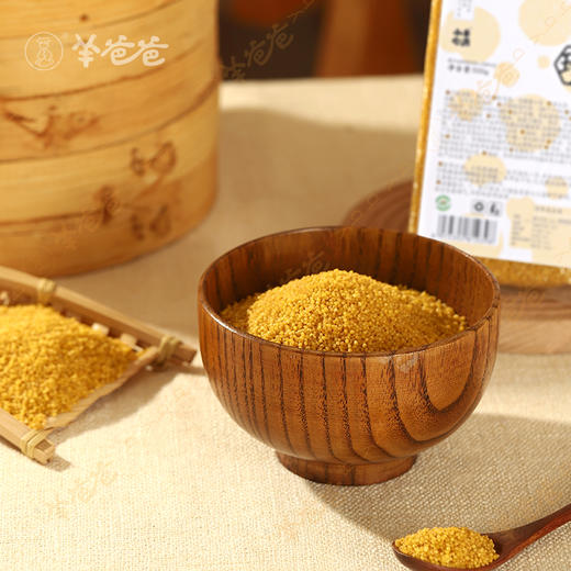 原产地发货【羊爸爸油小米】药食同源| 陕北米脂黄小米，油脂高味道浓郁！ 商品图3