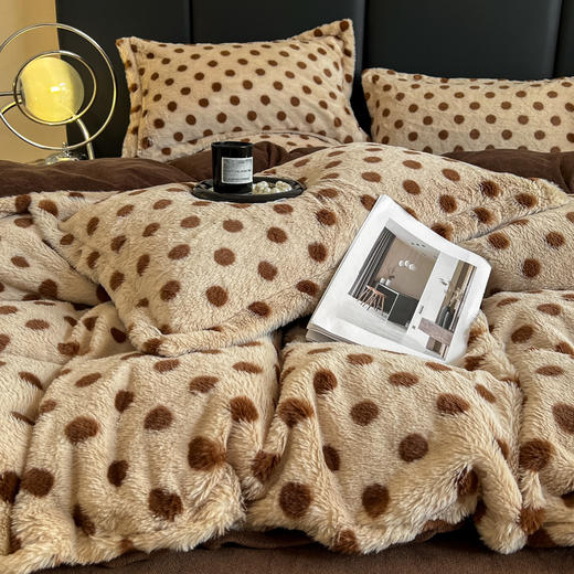 轻奢系睡眠仪式云端般柔软的兔绒四件套 商品图4