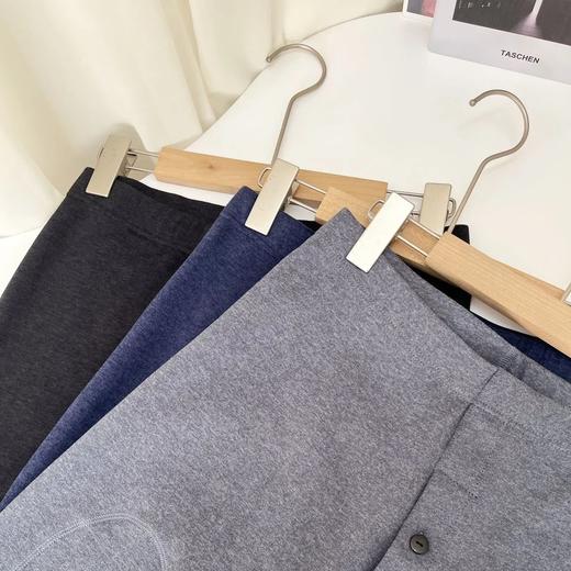 【双重磨毛 亲肤软糯 绵羊毛蚕丝贴片】加绒加厚无束缚保暖裤（男款W4038/女款W4039） 商品图11