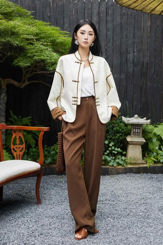 LNNNS 气质中国风盘扣肌理感外套 20822 商品图3