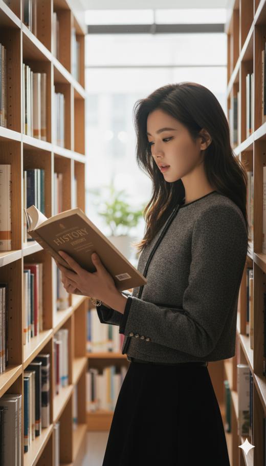 宽撞色滚边精致圆领小扣百搭外套 商品图0