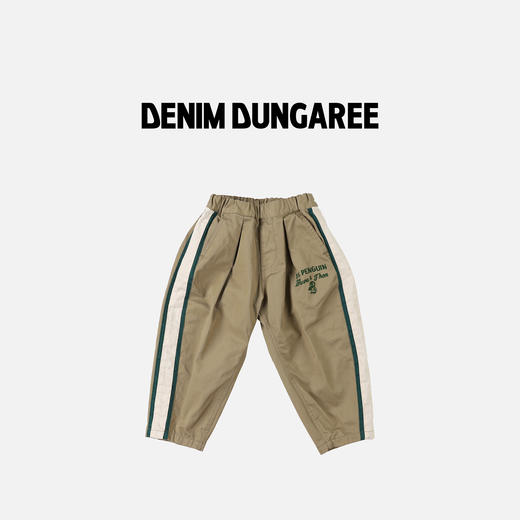 日本DD童装 DENIM DUNGAREE 斜纹布企鹅 PENNIE 棒球长裤 商品图1