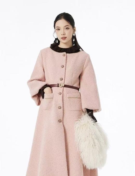 【门店同款】ENJOY冬季“相聚时刻”赫本风裙摆式外套 167444383 商品图1