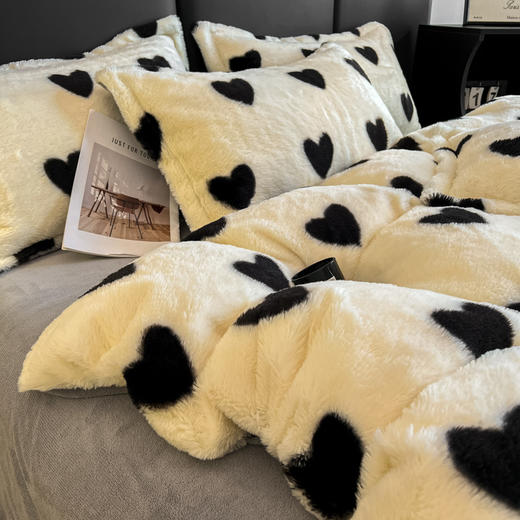 轻奢系睡眠仪式云端般柔软的兔绒四件套 商品图2