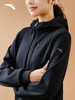 安踏易打理外套丨冬季保暖开衫修身训练连帽运动上衣女162547711N 商品缩略图5