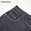 oldcolour欧珂春季商场同款休闲直筒水洗牛仔长裤女Q181104A1 商品缩略图2