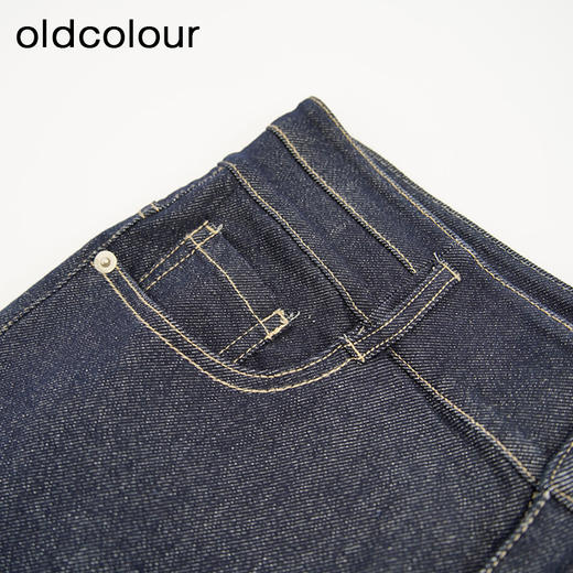 oldcolour欧珂春季商场同款休闲直筒水洗牛仔长裤女Q181104A1 商品图2