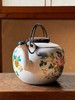 粉彩绘花果纹烧蓝银把茶壶，顺丰包邮 商品缩略图12