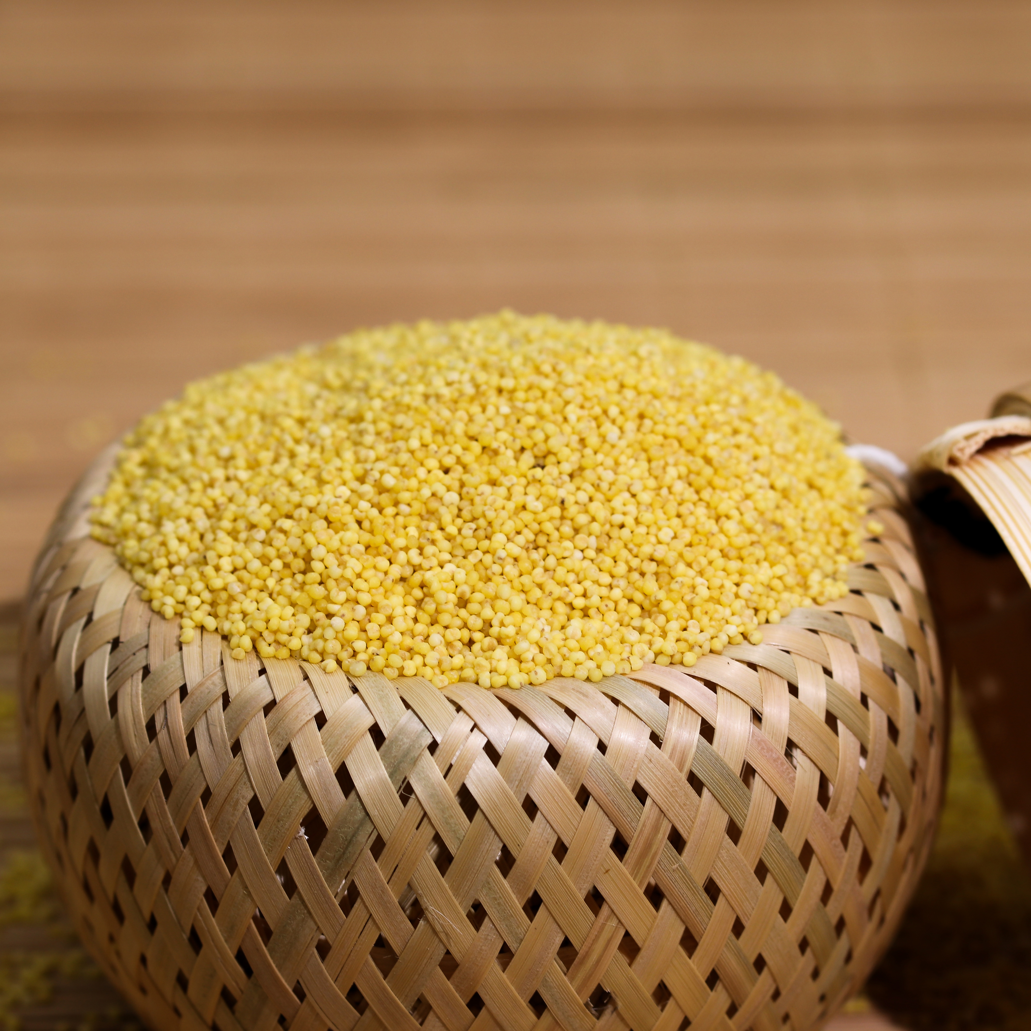 香畴压塌楼小米 | 380g/1kg 米油醇厚 软绵甘甜 粗粮米粥 自然农法种植 谦益农业