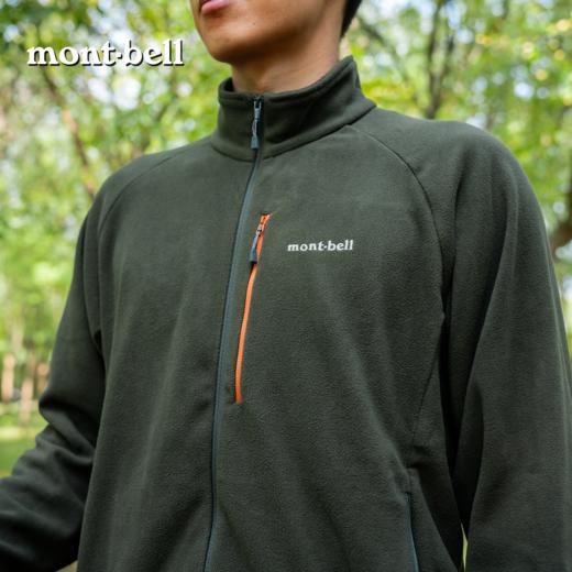 Montbell抓绒衣男款户外登山徒步秋冬保暖抓绒内胆日系夹克外套1114881 商品图5