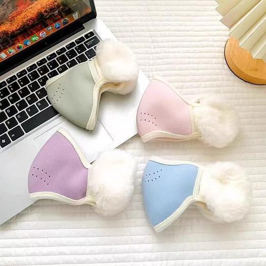 【秒杀19.9抢❗️三个装🔥儿童保暖口罩】宝妈推荐「升级款护耳口罩」保暖透气舒适护耳，秋冬季男女童上学防风护耳口罩，可水洗加绒保暖面罩L 商品图3