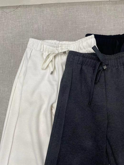 D111127软软云朵裤直筒针织羊毛休闲裤25秋冬新款女款长裤 商品图14