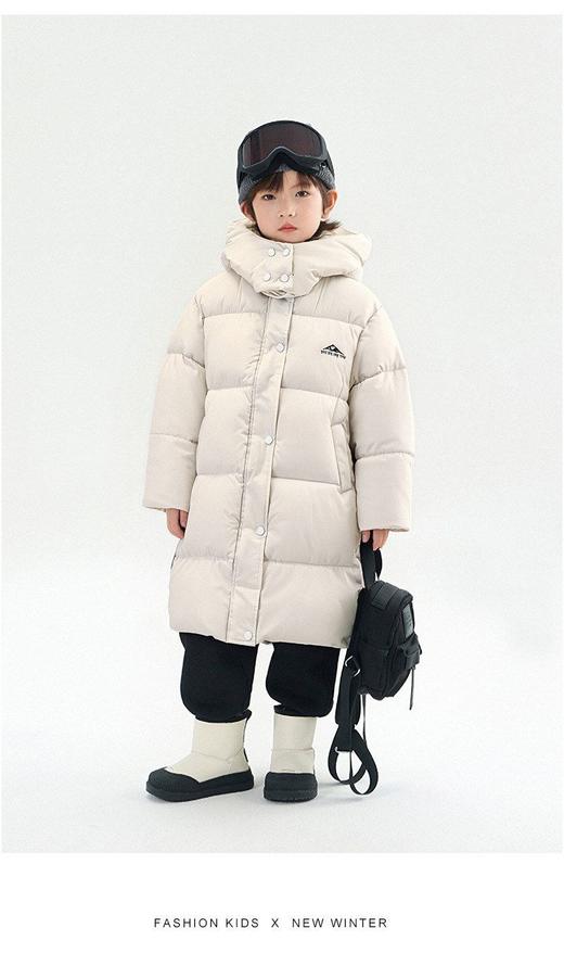 【YW】无忧购亲子长款棉服棉袄纯色外套2506（截单后3-5天发货) 商品图4