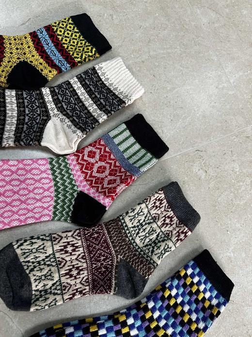 u&gg羊毛袜礼盒套装男女同款（花色随机发） 商品图7