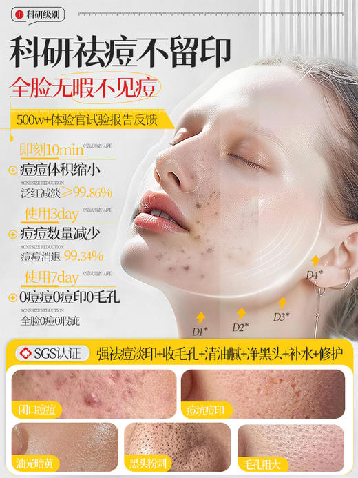 水杨酸祛痘次抛精华液油橄榄痘印坑疤修复淡化去闭口粉刺收缩毛孔 商品图1