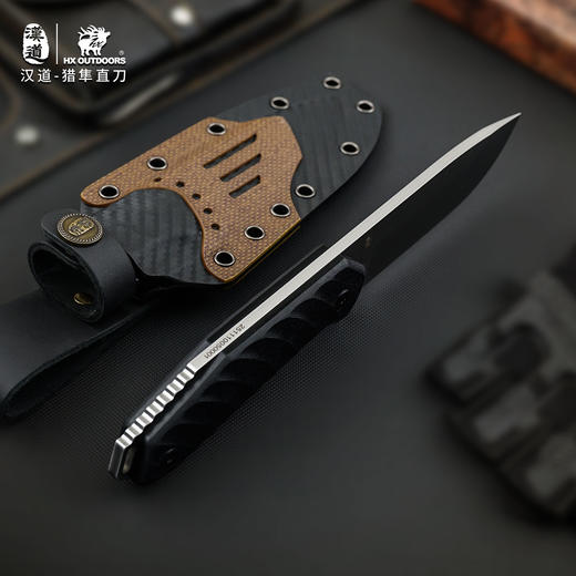 汉道猎隼M390钢多功能户外刀求生刀一体龙骨直刀高硬度直刀 商品图5
