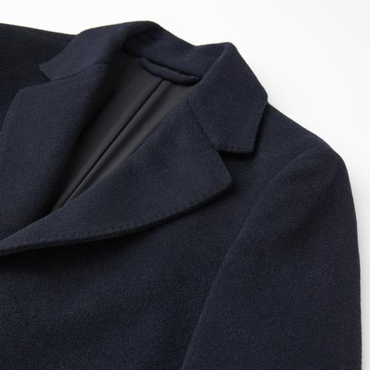 ROMI STUDIO“高支高密澳毛羊绒”经典正肩单排扣大衣 RWCWWG6675 商品图2