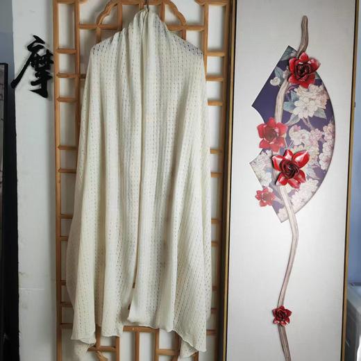 「断码清仓」软糯亲肤羊毛白色围巾ZFYY034/ZFYY035/ZFYY040 商品图2