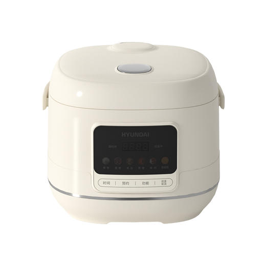 现代（HYUNDAI）FD407-2404E智能电饭煲4L 白色 商品图0