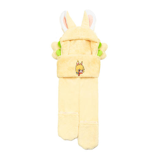 《非人哉官方店》小玉毛绒帽子围巾手套一体三用连帽围脖秋冬保暖礼物 商品图4