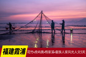 11月19日【福建霞浦】花竹•虎屿奧•杨家溪•畲族人家风光人文5天摄影