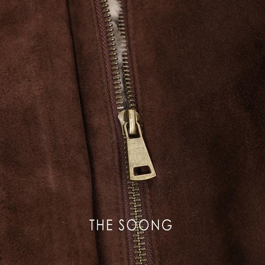 THESOONG|"进口稀珍山羊绒皮"法国拉贡新国标90白鹅绒羽绒服HWYRF8204 商品图2