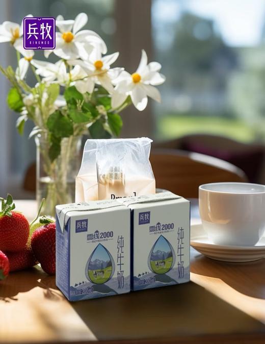 新疆天山雪域兵牧纯牛奶23元1箱10盒×200ml,明天到 商品图1