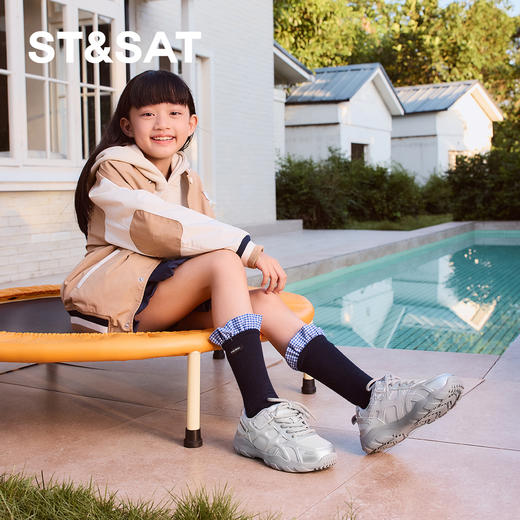 【童鞋】星期六潮流运动男女童阿甘鞋SSD3192UBF 商品图4