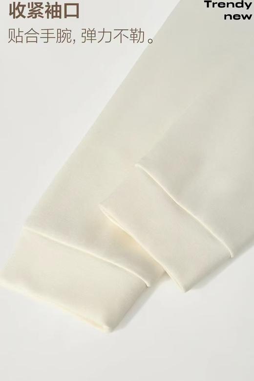 LS竹纤维男士时尚竹棉圆领卫衣2572 商品图3