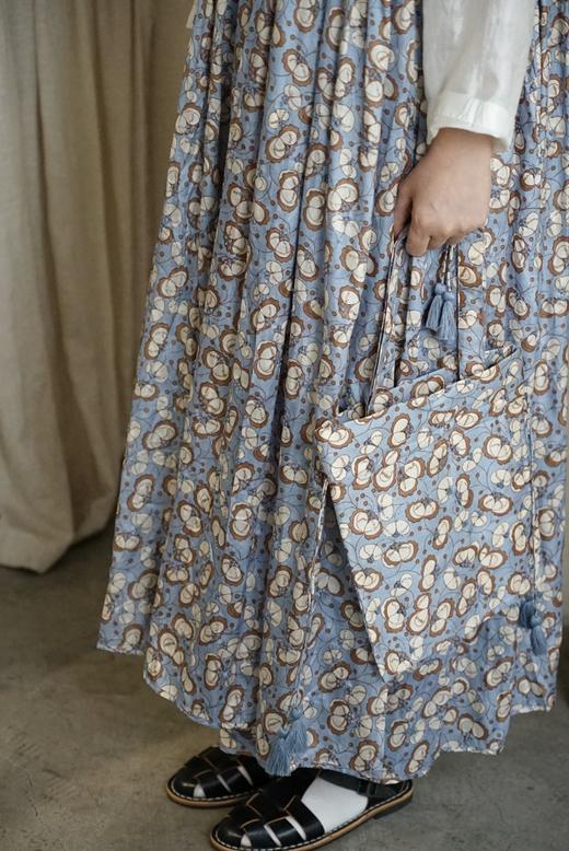 Bunon丝质刺绣碎花连衣裙 商品图2