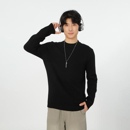 水貂绒中领毛衣-纪念日百货门店同款167194804 商品图0