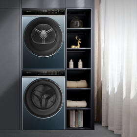 卡萨帝（Casarte）洗烘套装 CE B12LWDUALBU1+CG S12FALBU1