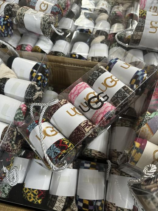 u&gg羊毛袜礼盒套装男女同款（花色随机发） 商品图12