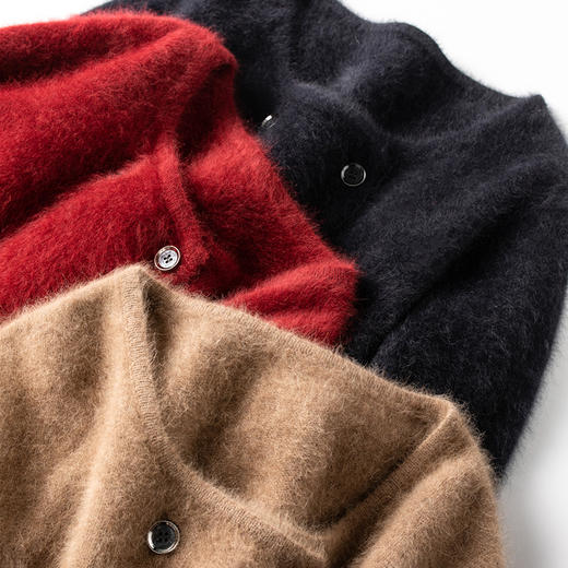 S·Y·C【北美小动物之陈Y希同款】双排扣保暖外套女XDW240265 商品图3