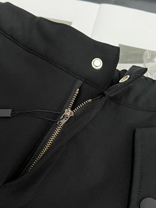 D111115潮牌梭织长裤女2025冬季加绒新款宽松工装裤降落伞裤 商品图14