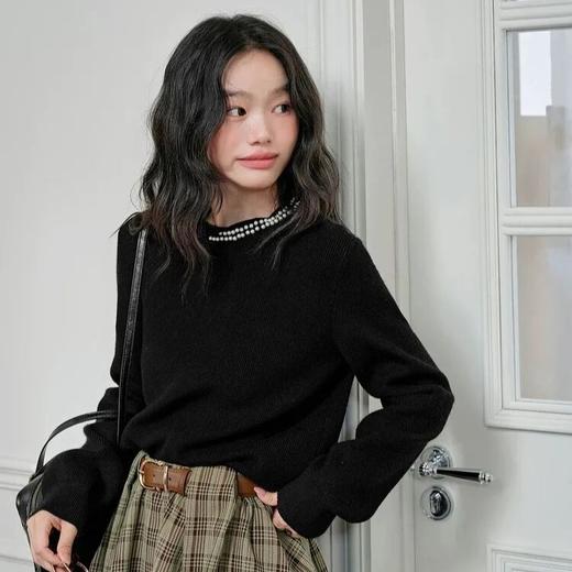 珍珠流星毛衫｜随性又温柔，法式轻奢氛围感拉满【3-5天发货】 商品图2