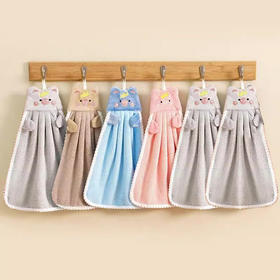 馨宜优品皇冠猪系列擦手巾（四色混装）（250972）