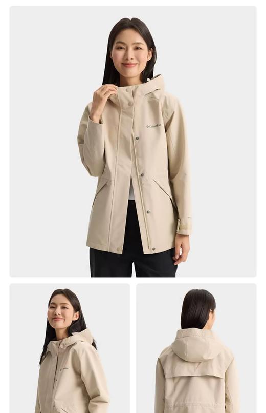 【云粉节】【春秋款】6楼哥伦比亚户外女子防水冲锋衣徒步外套XR5295 商品图1