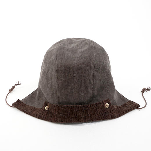 山也 郝 墨染羊毛拼接飞行帽 商品图2