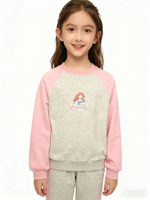 170#冬款加绒女童卫衣  男童卫衣  男女童长裤 商品图3