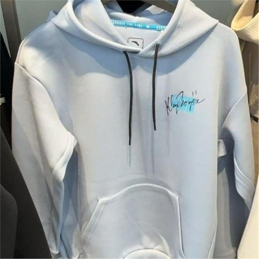 【3XL断码】安踏宽松运动男卫衣2025秋季新款连帽L套头新款休闲上衣152511704【库存有限，如无货将做退款，介意慎拍!】 商品图2