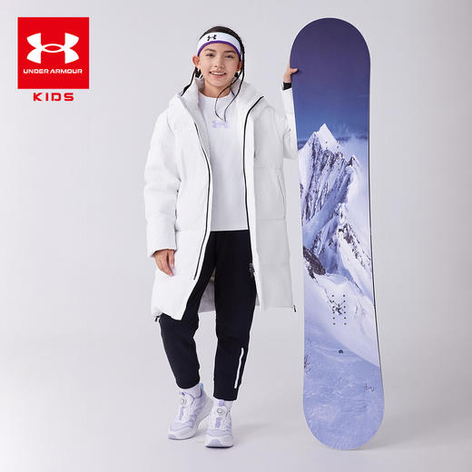 Under Armour安德玛儿童冬款极寒鹅绒中长羽绒服244106159 | 柔软舒适、保暖御寒 商品图6