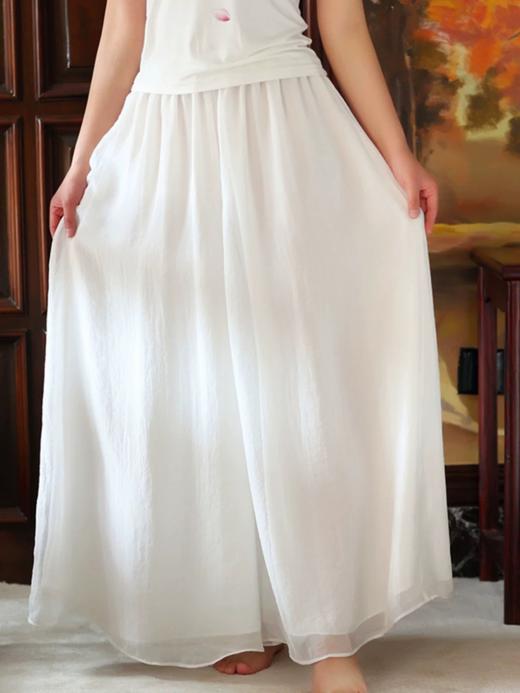 「断码清仓」拉链款阔腿裤/松紧腰阔腿裤 M ZFYY101 商品图6