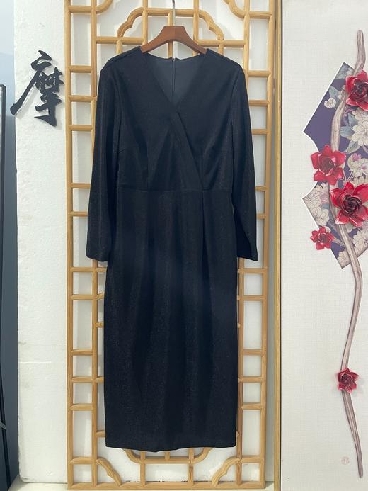 「断码清仓」弹力闪光双层连衣裙 XL ZFYY091 商品图2
