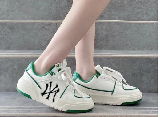 【授权链齐全】MLB 1代跑步鞋复古百搭男低帮增高休闲鞋女防滑耐磨 商品图4